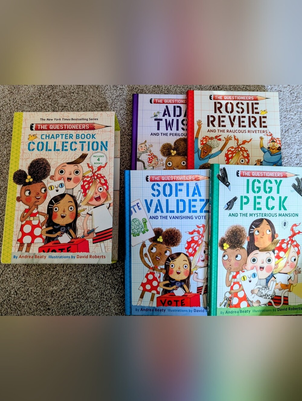 The Questioneers Chapter Book Collection - Books 1-4